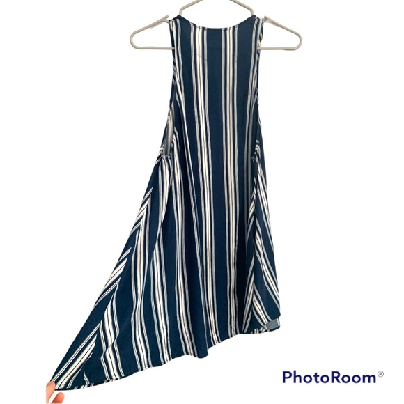 Show Me Your MuMu Rancho Mirage Lace up Striped Dress - Picture 10 of 13